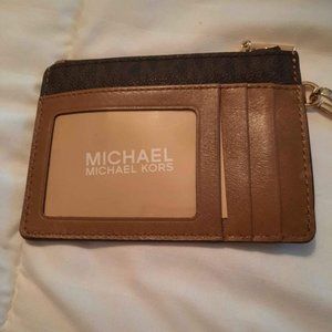 Michael Kors Brown Card/ID Wallet